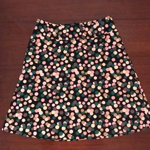 Perfect for spring! Polka dot H&M a-line skirt 10